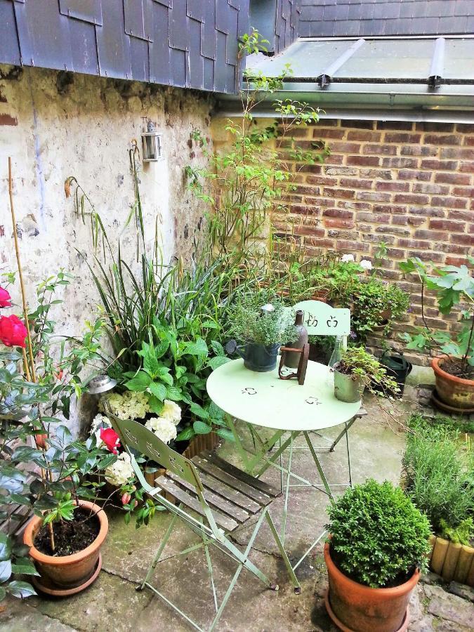 Apartmán My Little Garden -Parking Gratuit 500M -Coeur Historique -La Clef De Honfleur Exteriér fotografie